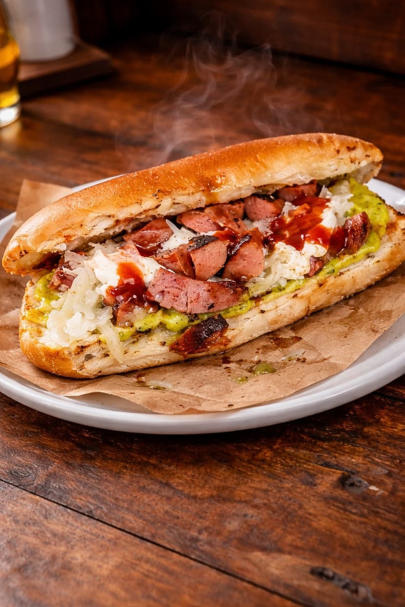 Pan con Chorizo Argentino - La Silenciosa Guatemala